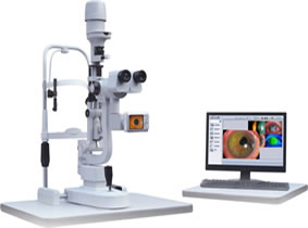 Slit Lamp with Digital Camera